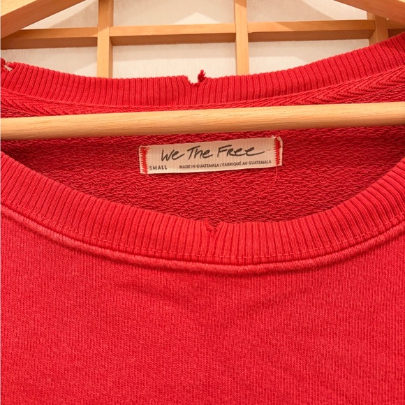 NWOT Free People We The Free Camden Sweatshirt - Picture 4 of 7